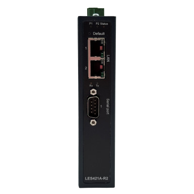 Black Box LES421A-R2 Industrial Serial Device Server, 1-Port